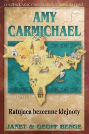 Amy Carmichael - ratująca bezcenne klejnoty. Autor: Janet & Geoff Benge. Dadada.pl Okładka książki Amy Carmichael - ratująca bezcenne klejnoty