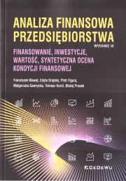 Okładka książki Analiza finansowa przedsiębiorstwa w.3