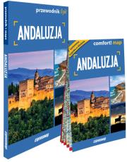 Andaluzja light przewodnik + mapa. Autor: Jabłoński Piotr, Marchlik Anna. Dadada.pl Okładka książki Andaluzja light przewodnik + mapa