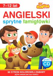 Okładka książki Angielski. Sprytne łamigłówki (7-12)