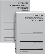 Apelacja w postępowaniu cywilnym. Komentarz. Orzecznictwo. Autor: Manowska Małgorzata. Dadada.pl Okładka książki Apelacja w postępowaniu cywilnym. Komentarz. Orzecznictwo