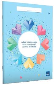 Okładka książki Arkusz obserwacyjny cech rozwojowych dziecka 4 l.