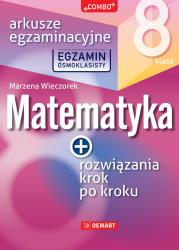 Okładka książki Arkusze egzaminacyjne z matematyki dla 8-klasisty