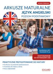 Okładka książki Arkusze maturalne. Język angielski. Poziom podstawowy