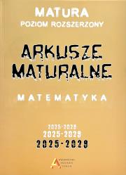 Okładka książki Arkusze maturalne z matematyki ZR 2025-2028