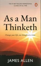 As a Man Thinketh. Autor: James Allen. Dadada.pl Okładka książki As a Man Thinketh