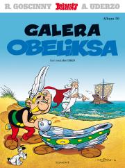 Asteriks T.30 Galera Obeliksa. Autor: Albert Uderzo, Marek Puszczewicz. Dadada.pl Okładka książki Asteriks T.30 Galera Obeliksa