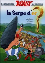 Okładka książki Asterix La serpe d'or