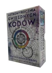 Astrowyrocznia gwiezdnych kodów. Autor: Heather Roan Robbins. Dadada.pl Okładka książki Astrowyrocznia gwiezdnych kodów