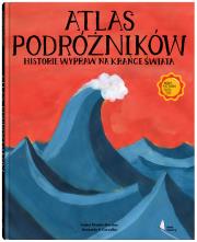Atlas podróżników wyd. 2024. Autor: Minhos Martins Isabel, Carvalho Bernardo P.. Dadada.pl Okładka książki Atlas podróżników wyd. 2024