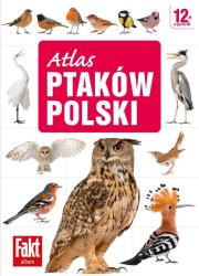 Atlas ptaków Polski. Autor: Magdalena Janiszewska, Włodarczyk Radosław. Dadada.pl Okładka książki Atlas ptaków Polski