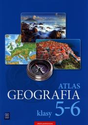 Okładka książki Atlas SP 5-6 Geografia WSiP