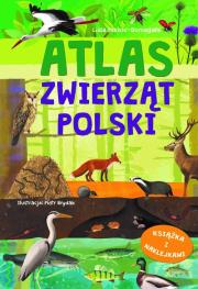 Okładka książki Atlas zwierząt Polski