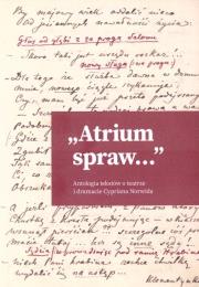Okładka książki Atrium spraw...