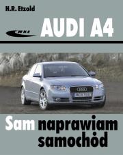 Audi A4 (typu B6/B7) modele 2000-2007. Autor: Hans-Rüdiger Etzold. Dadada.pl Okładka książki Audi A4 (typu B6/B7) modele 2000-2007