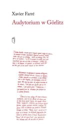 Okładka książki Audytorium w Gorlitz