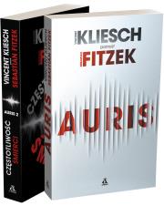Auris / Częstotliwość śmierci (pakiet). Autor: Kliesch Vincent, Fitzek Sebast. Dadada.pl Okładka książki Auris / Częstotliwość śmierci (pakiet)