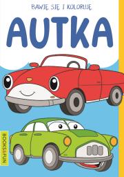 Okładka książki Autka. Bawię się i koloruję