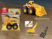 Auto budowlane spychacz. Wydawca: Czapska. Dadada.pl Opakowanie Auto budowlane spychacz