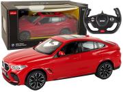 Auto R/C Bmw X6 M 1:14 czerwone. Wydawca: Rastar. Dadada.pl Opakowanie Auto R/C Bmw X6 M 1:14 czerwone