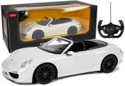 Opakowanie Auto R/C Porsche 911 Carrera S Rastar 1:12 białe