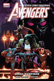 Avengers T.3 Wojna wampirów. Autor: Aaron Jason, Marquez David, Sorrentino Andrea, Ma. Dadada.pl Okładka książki Avengers T.3 Wojna wampirów