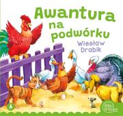 Awantura na podwórku. Autor: Drabik Wiesław. Dadada.pl Okładka książki Awantura na podwórku