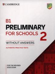 Opakowanie B1 Preliminary for Schools 2 Student's Book without Answers