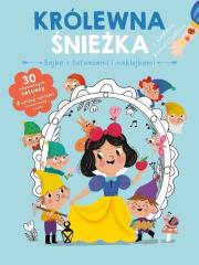 Okładka książki Bajka z tatuażami i naklejkami. Królewna śnieżka