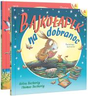 Bajkołapek na dobranoc / Mrukol i Żeglarz. Autor: Docherty Helen, Dochety Thomas, Buckhingham Thomas. Dadada.pl Okładka książki Bajkołapek na dobranoc / Mrukol i Żeglarz