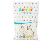 Opakowanie Balony pastelowe białe 25cm 100szt