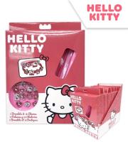 Bansoleteki z zawieszkami Hello Kitty 21 elementów HK50090. Wydawca: Kids Euroswan. Dadada.pl Opakowanie Bansoleteki z zawieszkami Hello Kitty 21 elementów HK50090