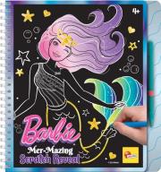 Opakowanie Barbie Sketch Book Mer-mazing Scratch Reveal
