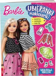 Okładka książki Barbie Ubieranki, naklejanki SDU-1108