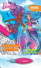 Okładka książki Barbie. Wodne kolorowanie. Podwodna przygoda