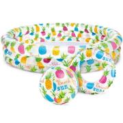 Opakowanie Basen tropikalny z piłką i kołem 132x28cm