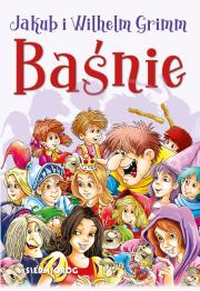 Baśnie J. i W. Grimm. Autor: Jakub i Wilhelm Grimm. Dadada.pl Okładka książki Baśnie J. i W. Grimm