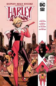 Batman Biały Rycerz przedstawia Harley Quinn. Autor: Katana Collins. Dadada.pl Okładka książki Batman Biały Rycerz przedstawia Harley Quinn