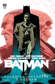 Batman. Człowiek Nietoperz z Gotham. Tom 2. Autor: Hawthorne Mike, Miguel Mendonç, Adriano Di Benedetto, Chip Zdarsky. Dadada.pl Okładka książki Batman. Człowiek Nietoperz z Gotham. Tom 2