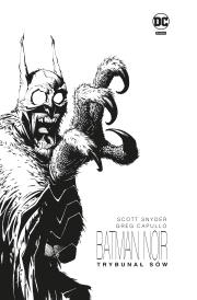 Okładka książki Batman Noir. Trybunał Sów