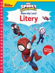 Okładka książki Baw się i ucz! Litery Marvel Spidey i Super-kumple
