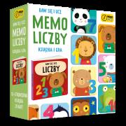 Baw się i ucz Memo Liczby Gra i książka. Wydawca: Wilga Play. Dadada.pl Opakowanie Baw się i ucz Memo Liczby Gra i książka