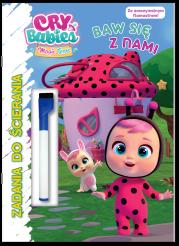Okładka książki Baw się z nami. Zadania do ścierania. Cry Babies