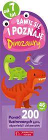 Bawię się i poznaję. Dinozaury. Autor:   Praca zbiorowa. Dadada.pl Okładka książki Bawię się i poznaję. Dinozaury