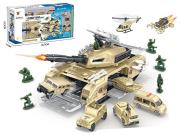 Opakowanie Baza wojskowa w czołgu pojazdy żołnierze