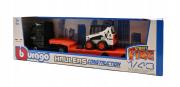 Opakowanie BBURAGO MODEL HAULERS CONSTRUCTION MERCEDES ACTROS GIGASPACE BOBCAT SKID-STEER LOADER 1:43