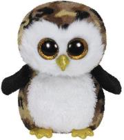Opakowanie Beanie Boos Owliver - czarno-brązowa sowa średnia
