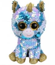 Opakowanie Beanie Boos Pixie - cekinowy Jednorożec biały 42cm
