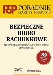 Bezpieczne biuro rachunkowe. Autor: Krywko Elżbieta, Adam Krywko. Dadada.pl Okładka książki Bezpieczne biuro rachunkowe
