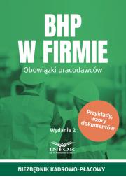 Okładka książki BHP w firmie. Obowiązki pracodawców